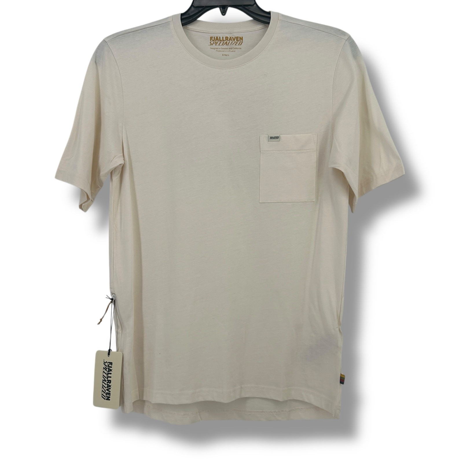 Fjallraven Cotton Pocket Cycling T Shirt Mens Sz S Eggshell Specialized gallery