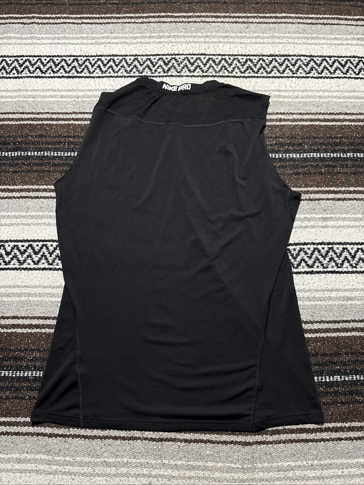 Nike Pro Tank Top Shirt Mens XL Black Dri-FIT 838087-010 gallery
