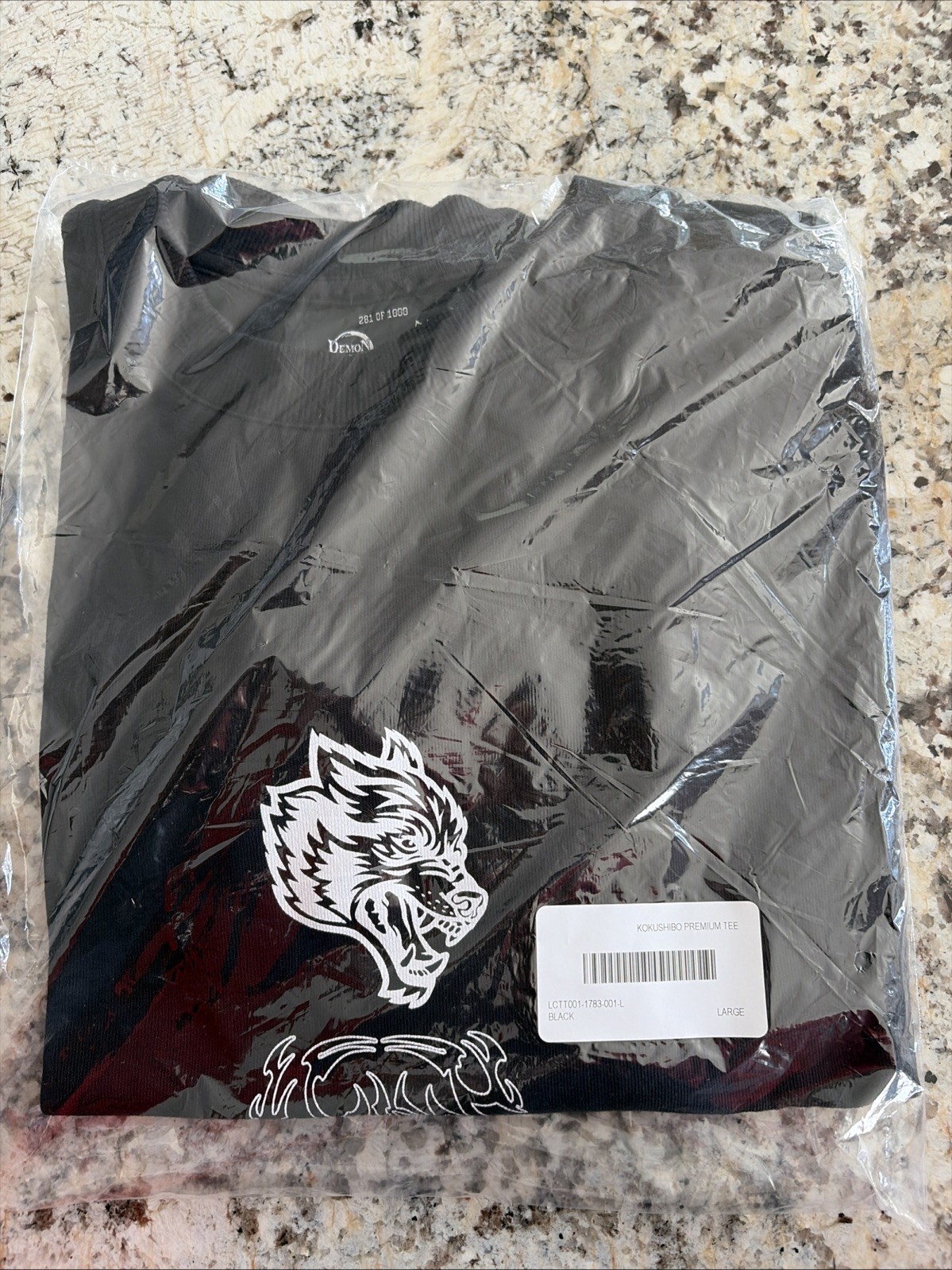 DARC SPORT Kokushibo Black Oversized T-Shirt SIZE LARGE gallery