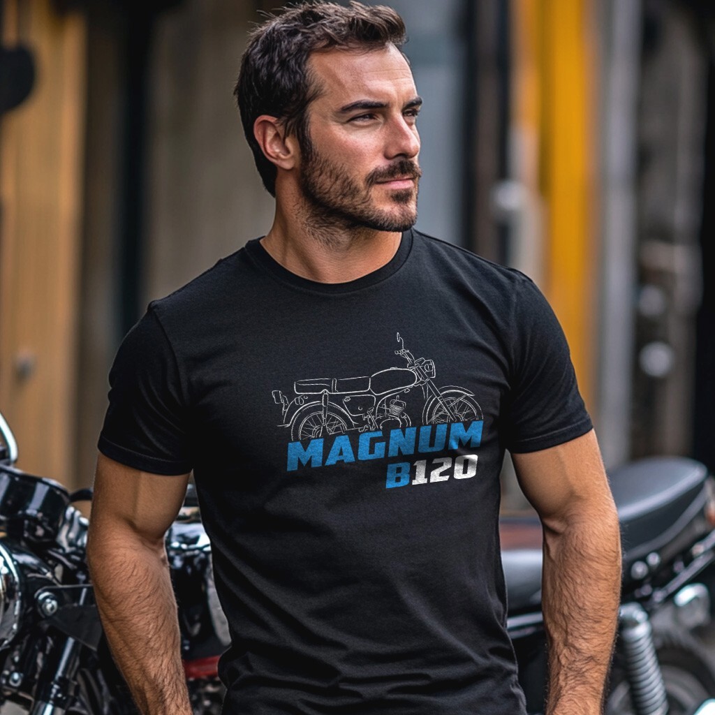 Suzuki B120 Magnum 1966 - Motorcycle T-Shirt for Riders gallery