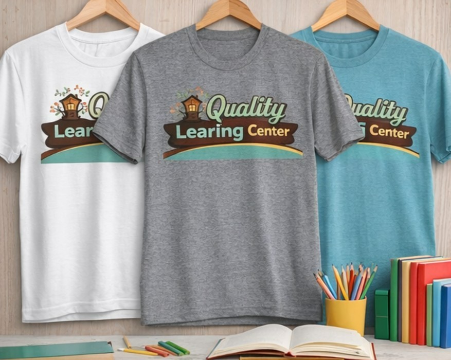 Quality Learning Center Inspirational School T-Shirt – Unisex 50/50 Cotton/Poly gallery