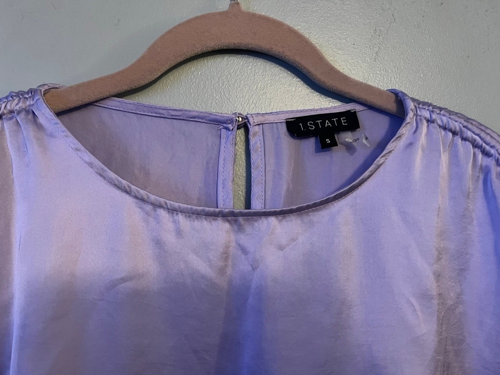 Women's 1. STATE Lavender Blouse size S