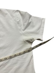 Bylt Shirt Mens Size Medium White Drop Cut Short Sleeve Crew Neck Tee Midweight