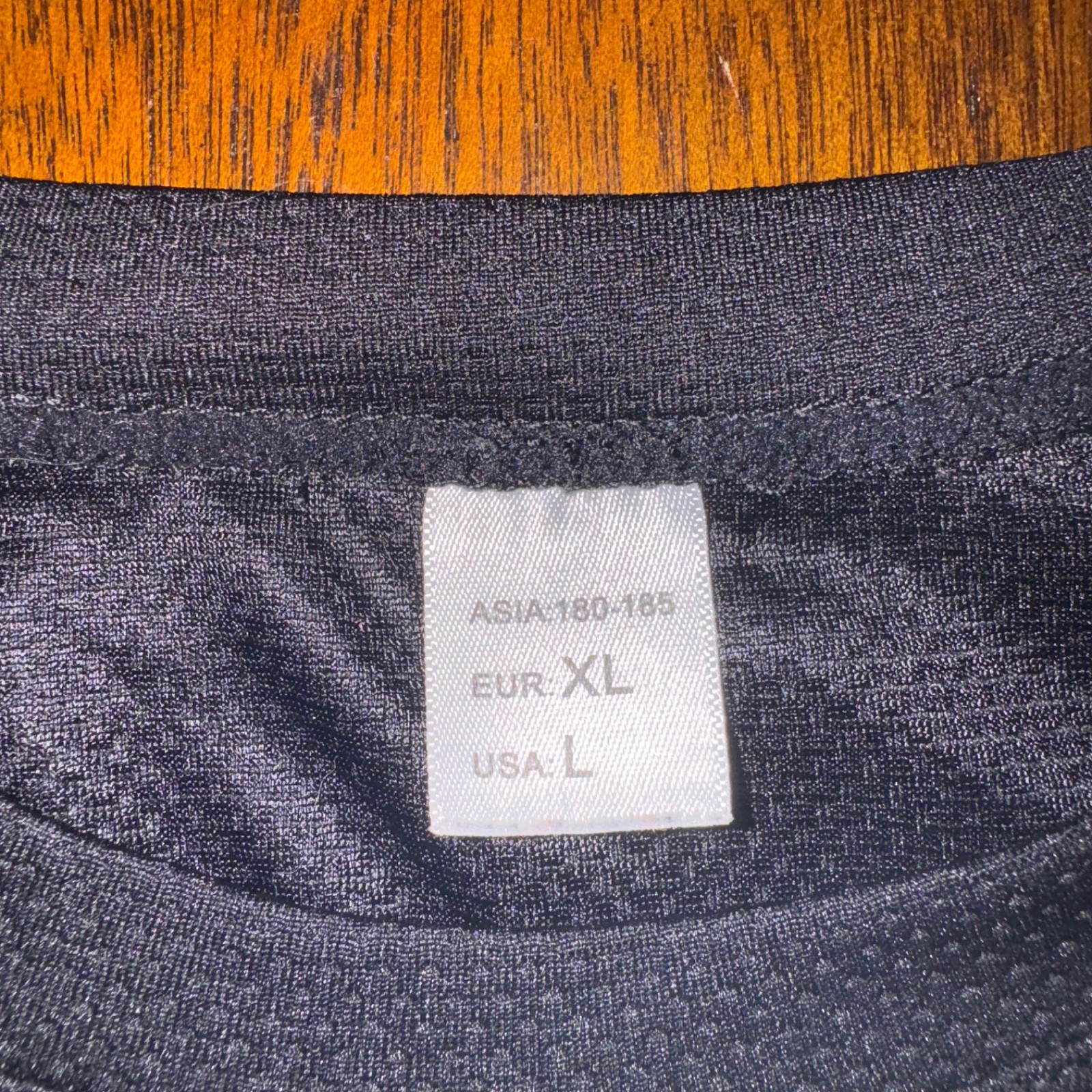 NELEUS Black Athletic Shirt Short Sleeve Rouched Side Size Large gallery