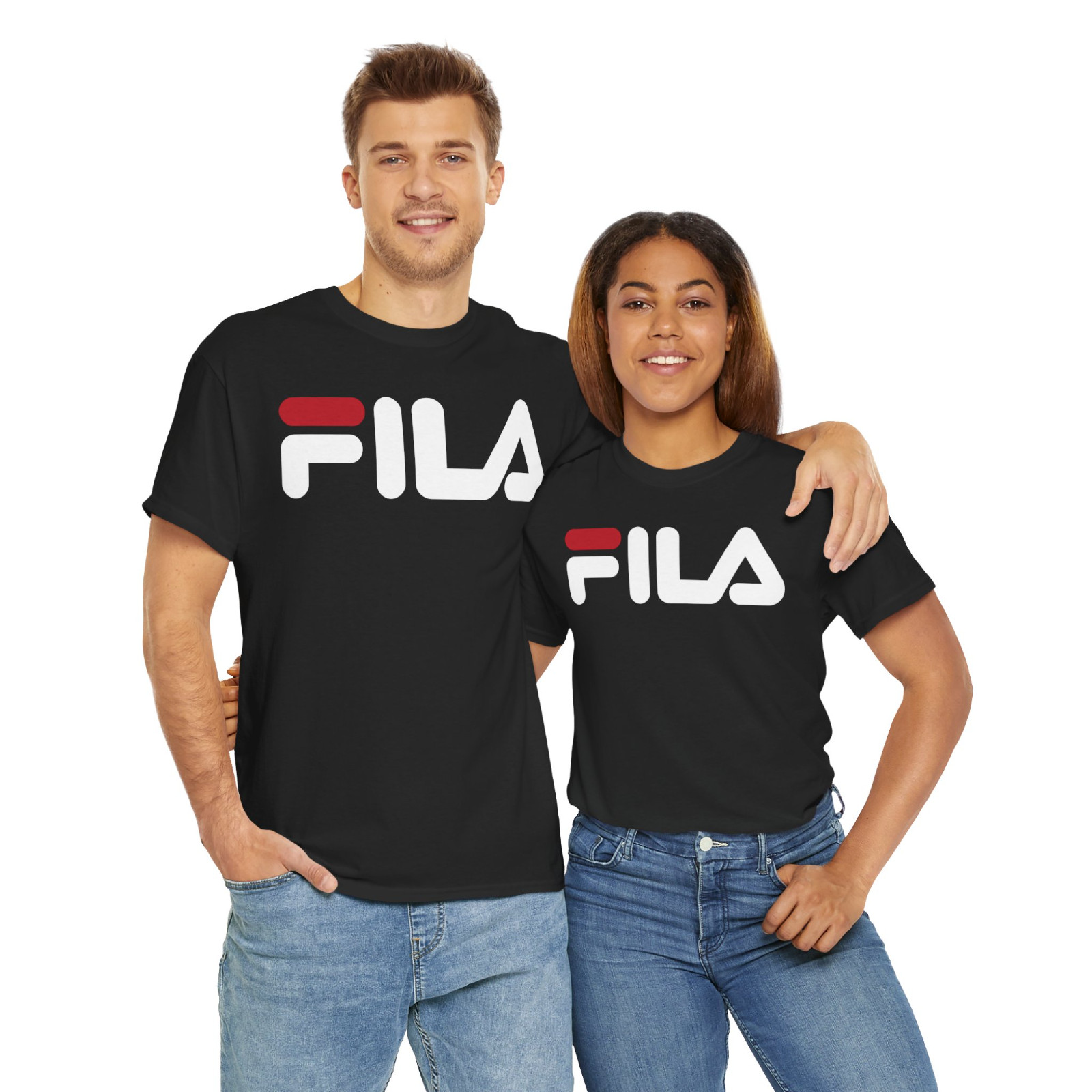 New Fila Sports Logo Men's T-Shirt American Size S-5XL T-Shirt gallery