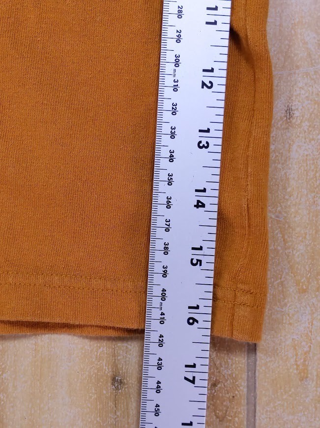 Uniqlo U Mens Large Burnt Orange Crewneck T-Shirt 100% Cotton Short Sleeve Basic gallery