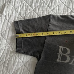 Vintage BAM Margera Element HIM Tshirt Size Small Gray 2000s Skate Faded Worn