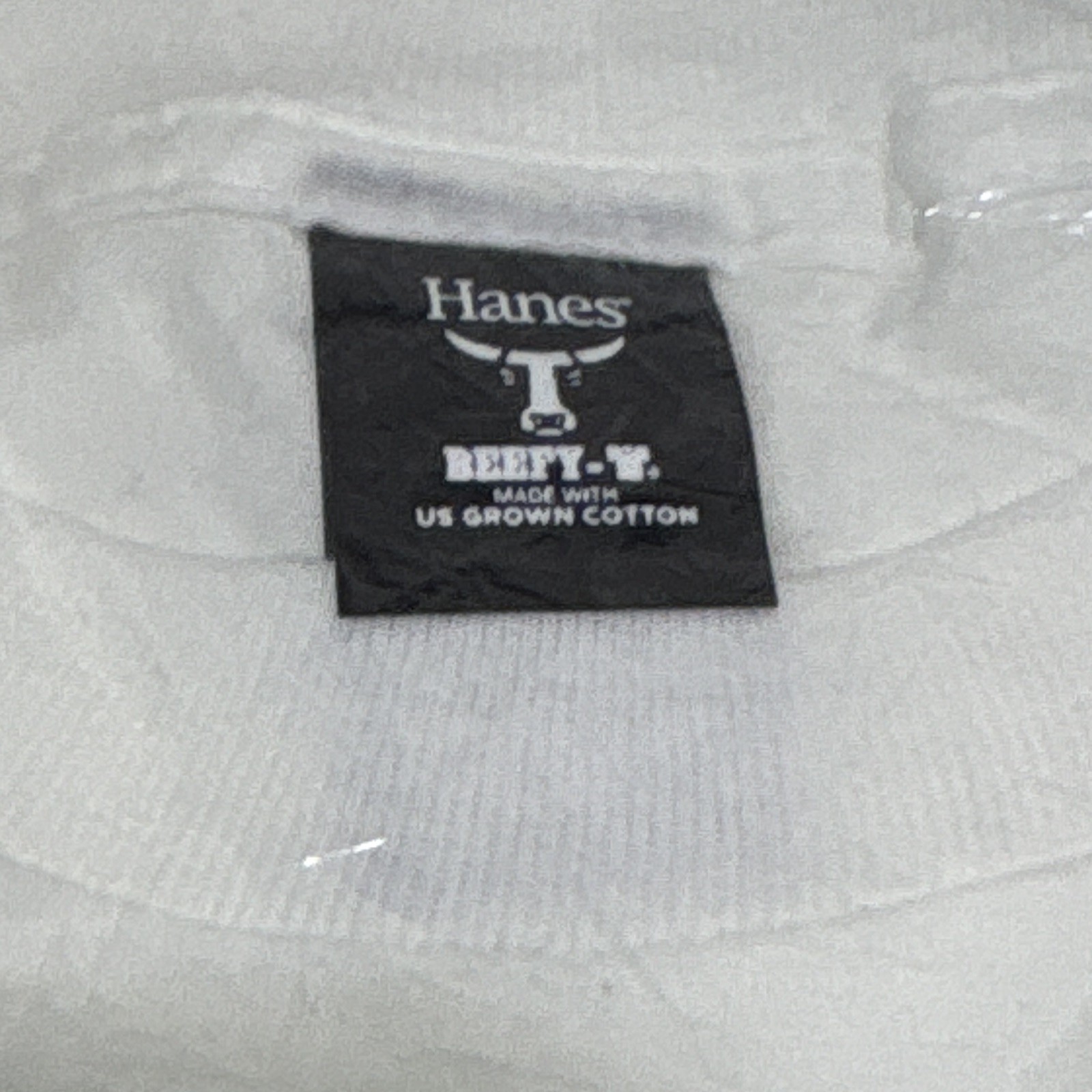 Hanes Beefy-T Men's S White blade and soul Graphic Cotton Crewneck T-Shirt gallery