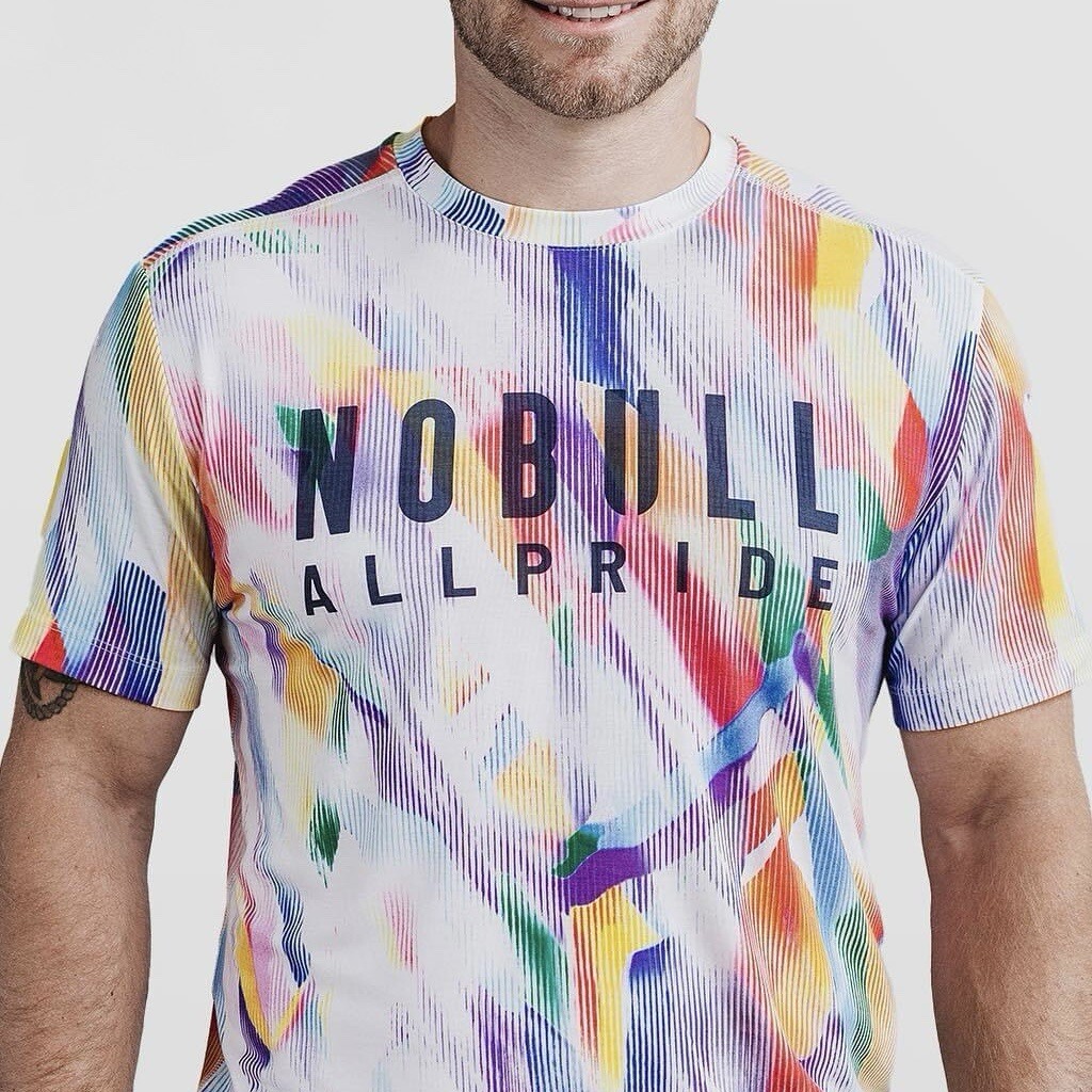 NWT NOBULL Men’s **LIMITED EDITION* Pride Moves 🏳️‍🌈 All Pride Tee – Medium