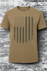 4th of July US Flag USA Distressed American Flag Vintage Patriotic T Shirt S-XL