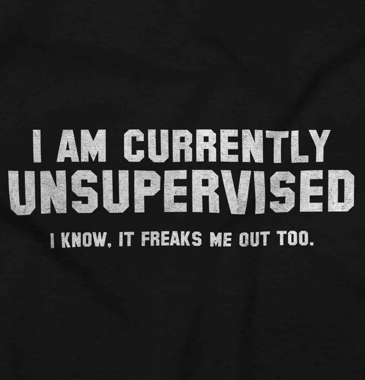 Currently Unsupervised Funny Adulting Drink Long Sleeve Tshirt Tee for Adults gallery