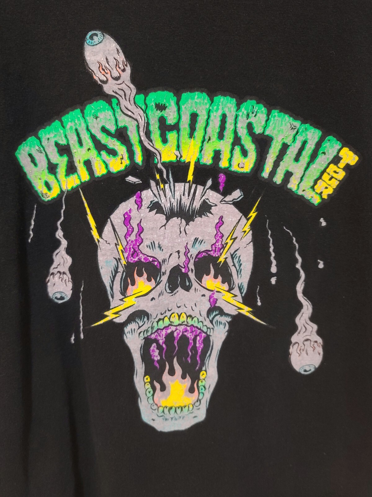 Sz Medium Pro Era x The Underachievers X Flatbush Zombies Beast Coastal Tour Tee gallery