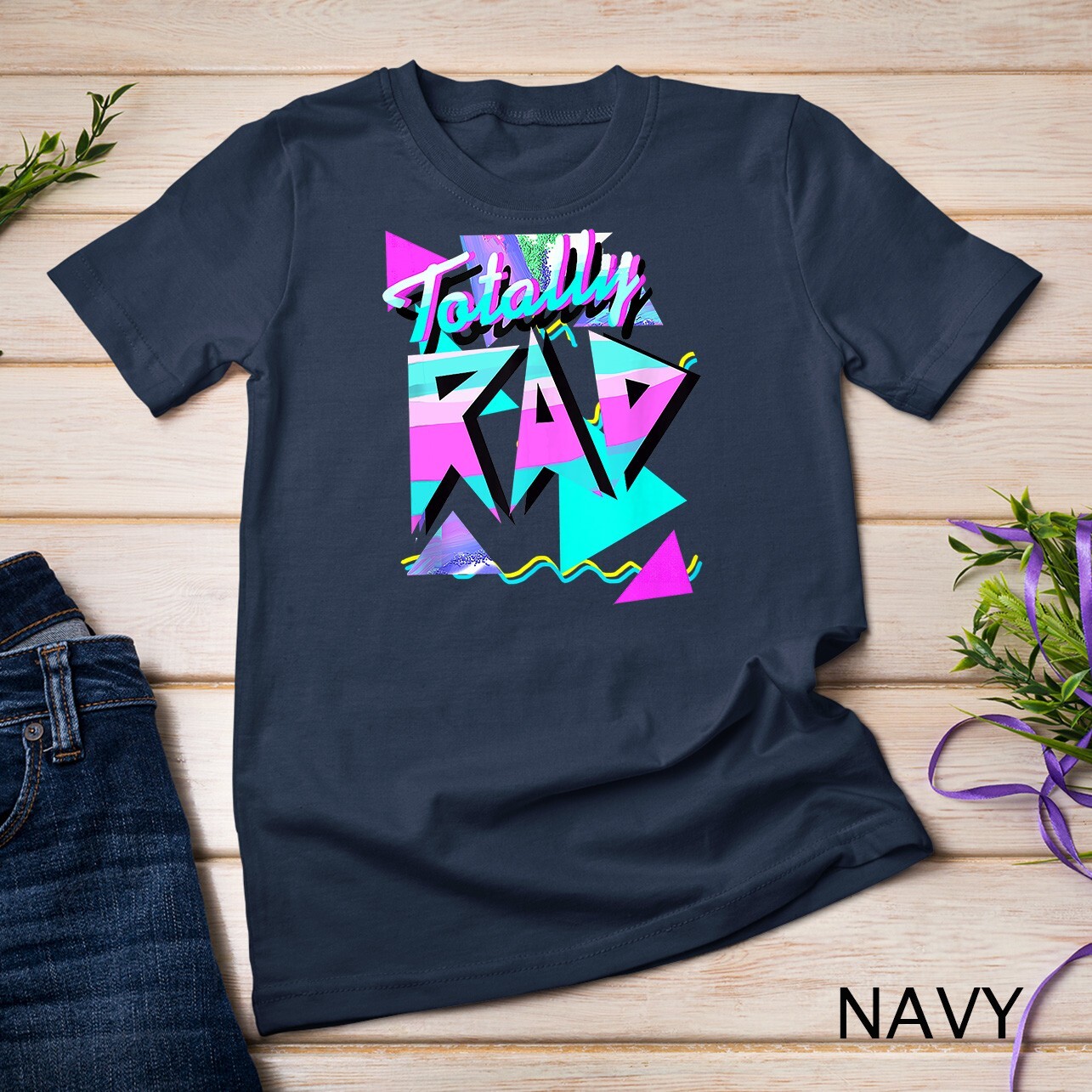 1980's-Style Totally Rad 80s Casual Hipster v.10.1 Unisex T-shirt gallery