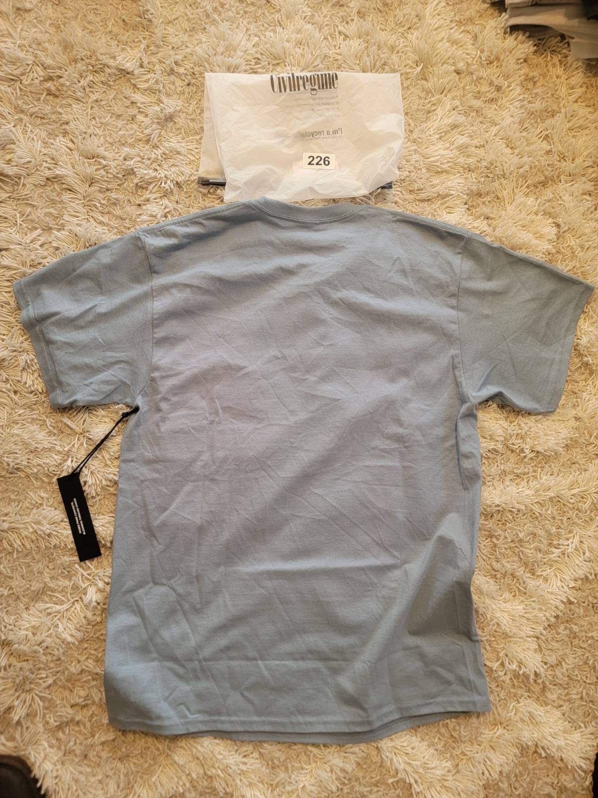 Civil Regime Cherub Ashes To Ashes T-shirt Size Large True To Size gallery