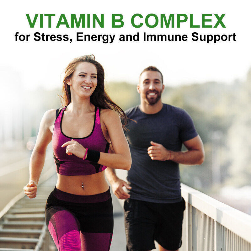 Vitamin B Complex Vitamin B Supplement - B-Complex Vitamins with B12, B6, B9