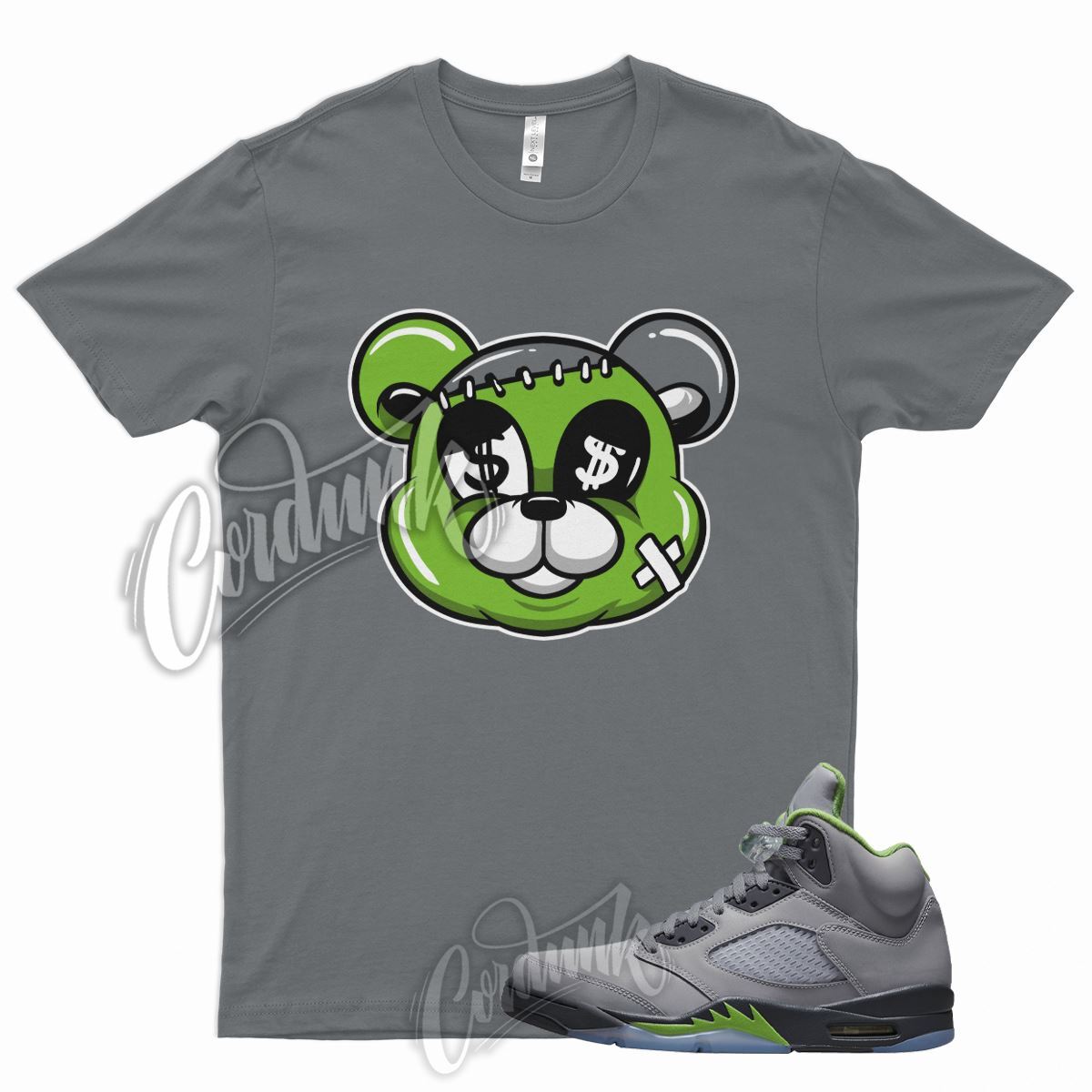 STITCH Shirt for J1 5 Green Bean Silver Flint Grey Chlorophyll 3 Mean Lime 1 gallery