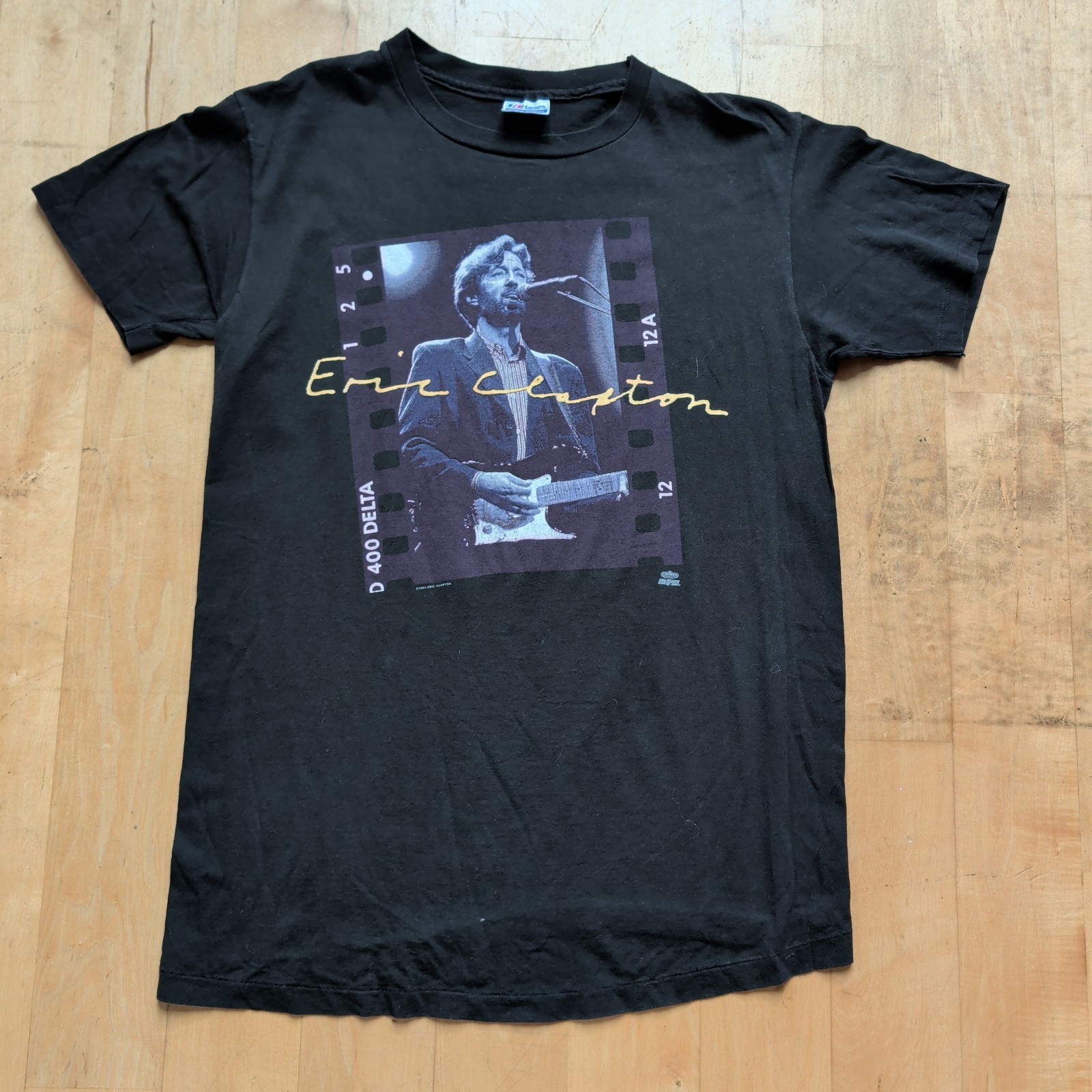 vintage 90s Eric Clapton T-Shirt 1992 single stitch Tour Concert L Winterland