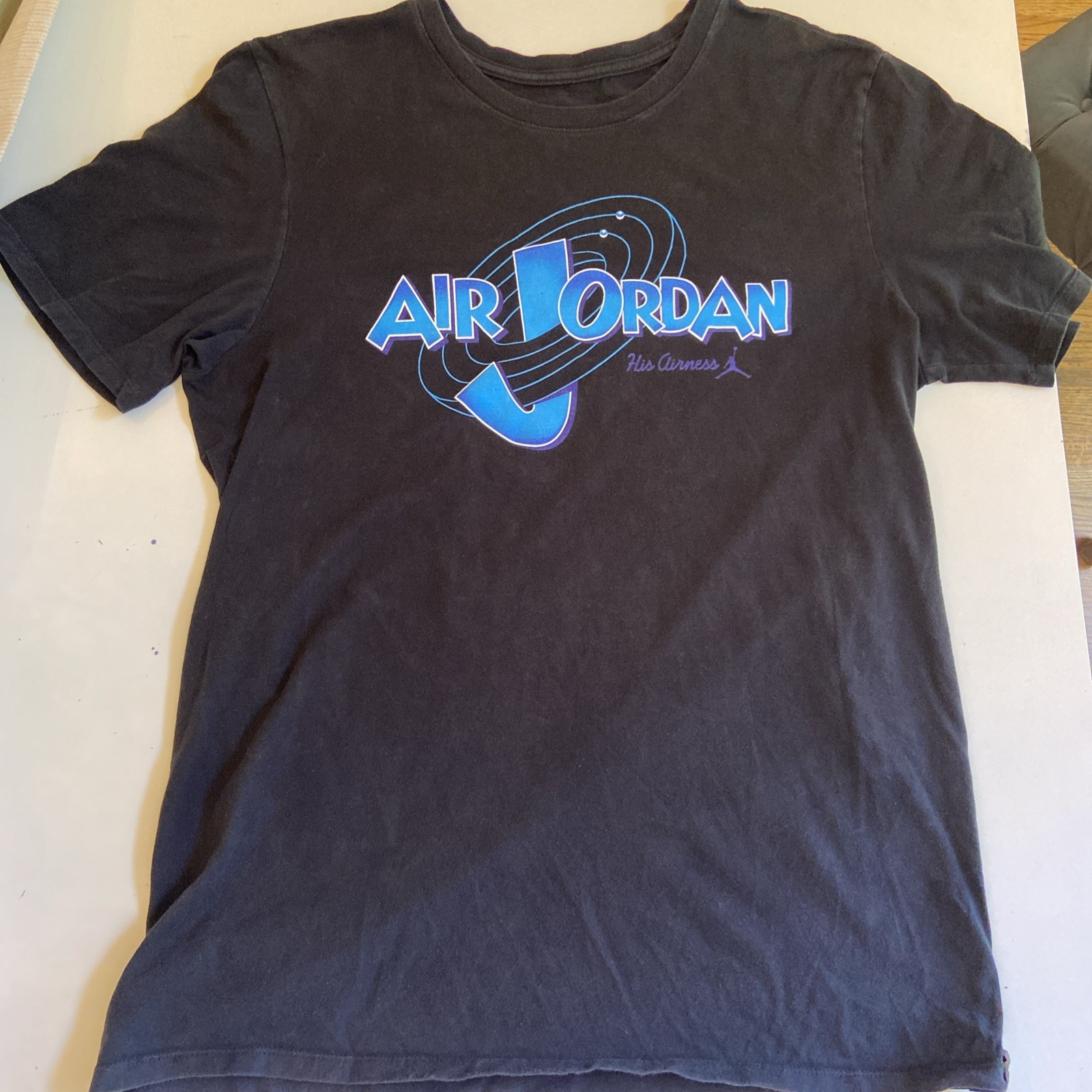 Air Jordan x Space Jam Men’s T-Shirt Size Medium Black Vintage 90s