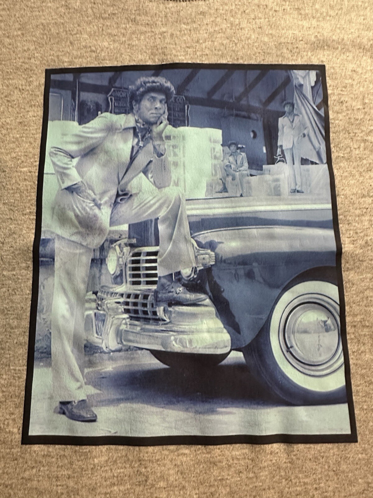 Iceberg Slim T-Shirt Gray XL Iron On Reflections Pimpin’ Ain’t Easy