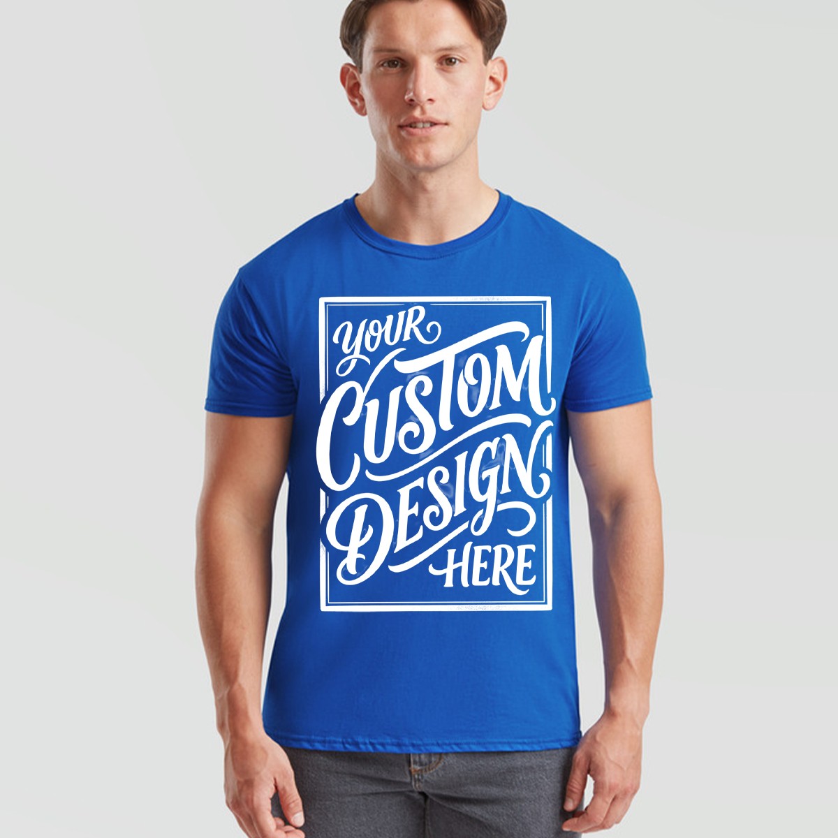 Personalised Unisex T Shirt Customized With Photo Text Logo Graphic Tee gallery