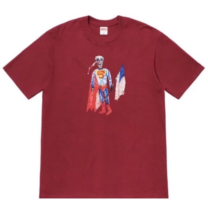SUPREME SKELETON TEE CARDINAL SIZE MEDIUM SS21 AUTHENTIC (SHIPS WITH STICKER NEW gallery