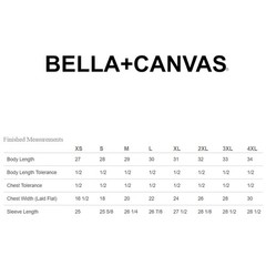Bella + Canvas 3501 Bella + Canvas Unisex Jersey Long Sleeve Tee