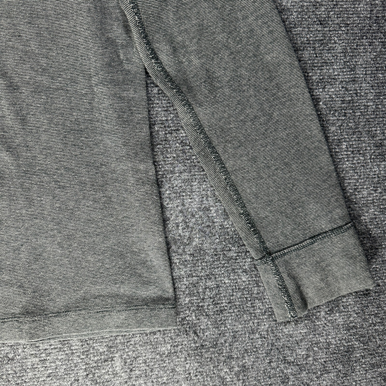 J Crew Shirt Mens Large Henley Gray Cotton Long Sleeve Pullover Buttons Rib Cuff gallery