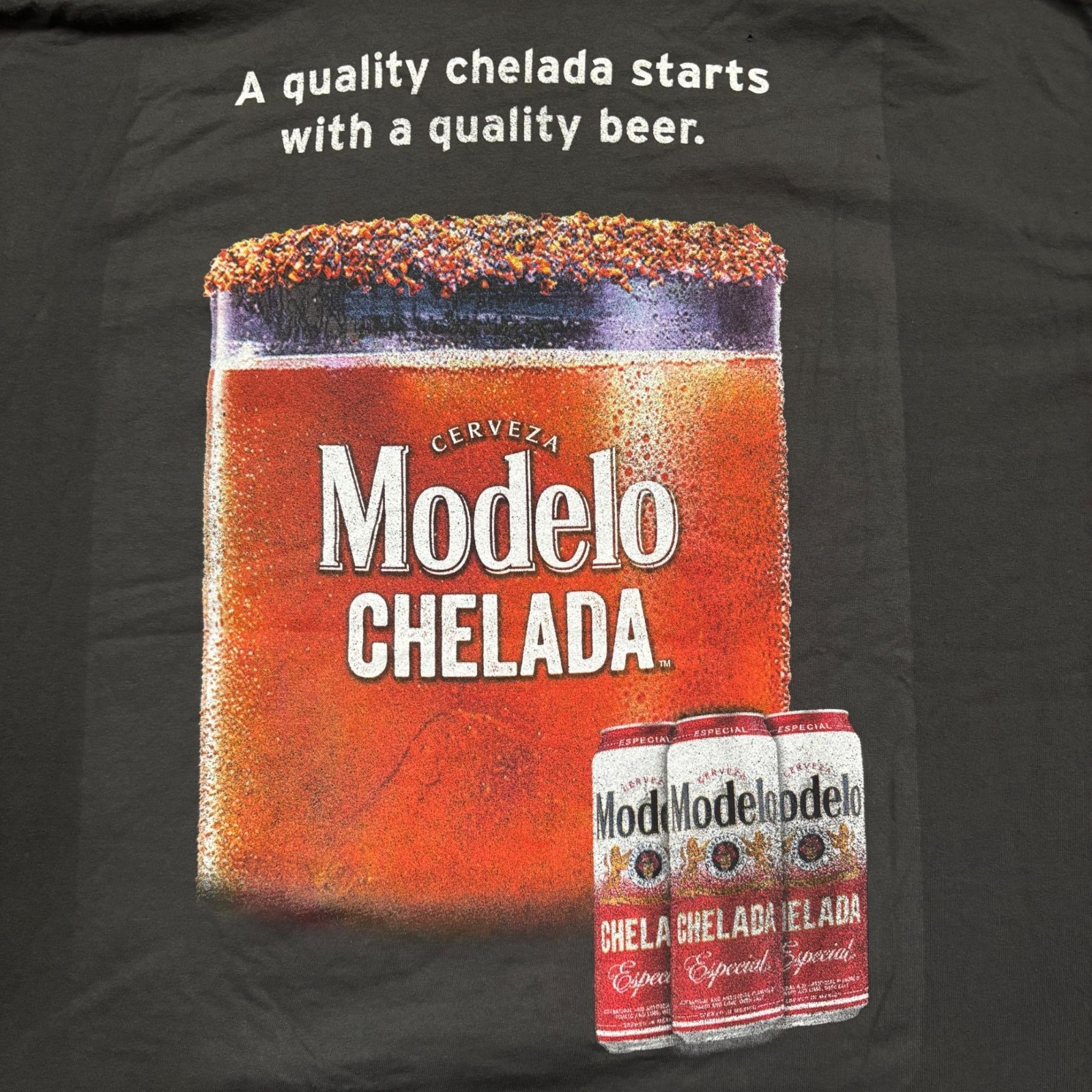Modelo “Modelo Chelada” Graphic T-Shirt Size 2X gallery