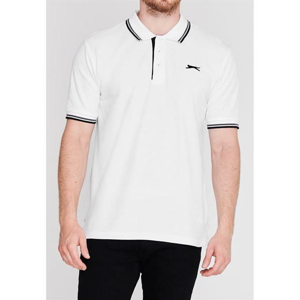 SLAZENGER POLO SHIRT T SHIRT PIQUE GOLF TENNIS S M L XL XXL 2XL 3XL 4XL gallery