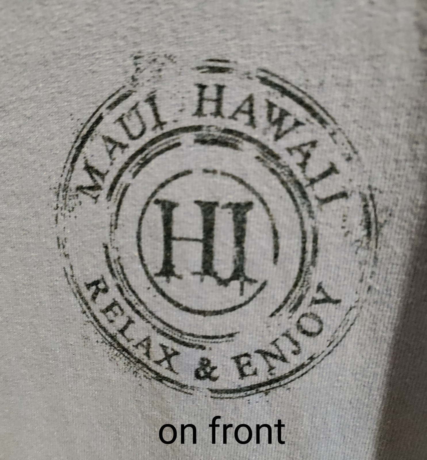 Blue 84 Mens Size XL Unisex Periwinkle Maui Hawaii Graphic Tee Surf Souvenir gallery