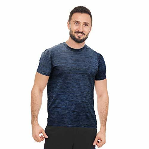 Men’s Dry-Fit Active Athletic Crew Neck T Shirts Running Workout gallery