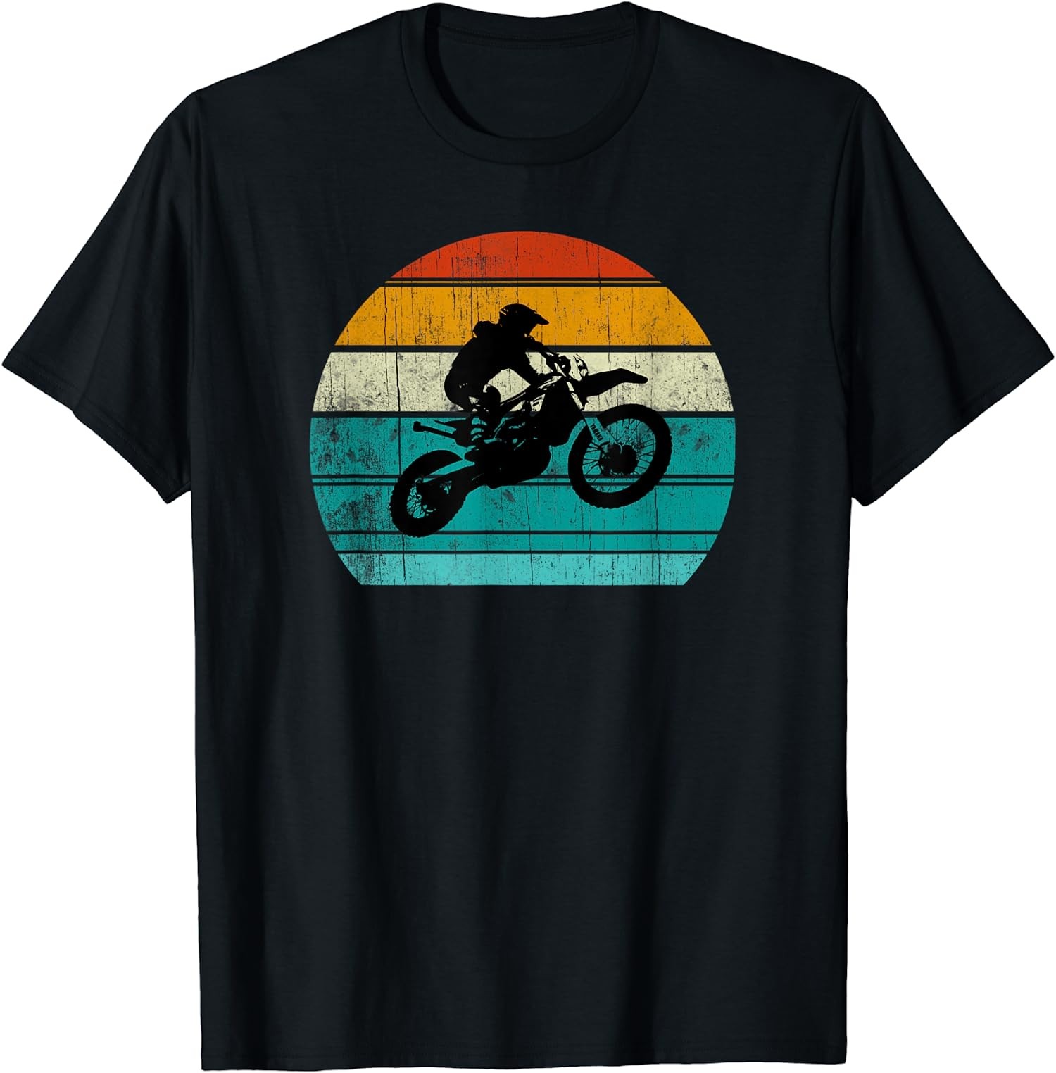 Dirt Bike Motocross Motorcycle Vintage Retro Unisex T-Shirt