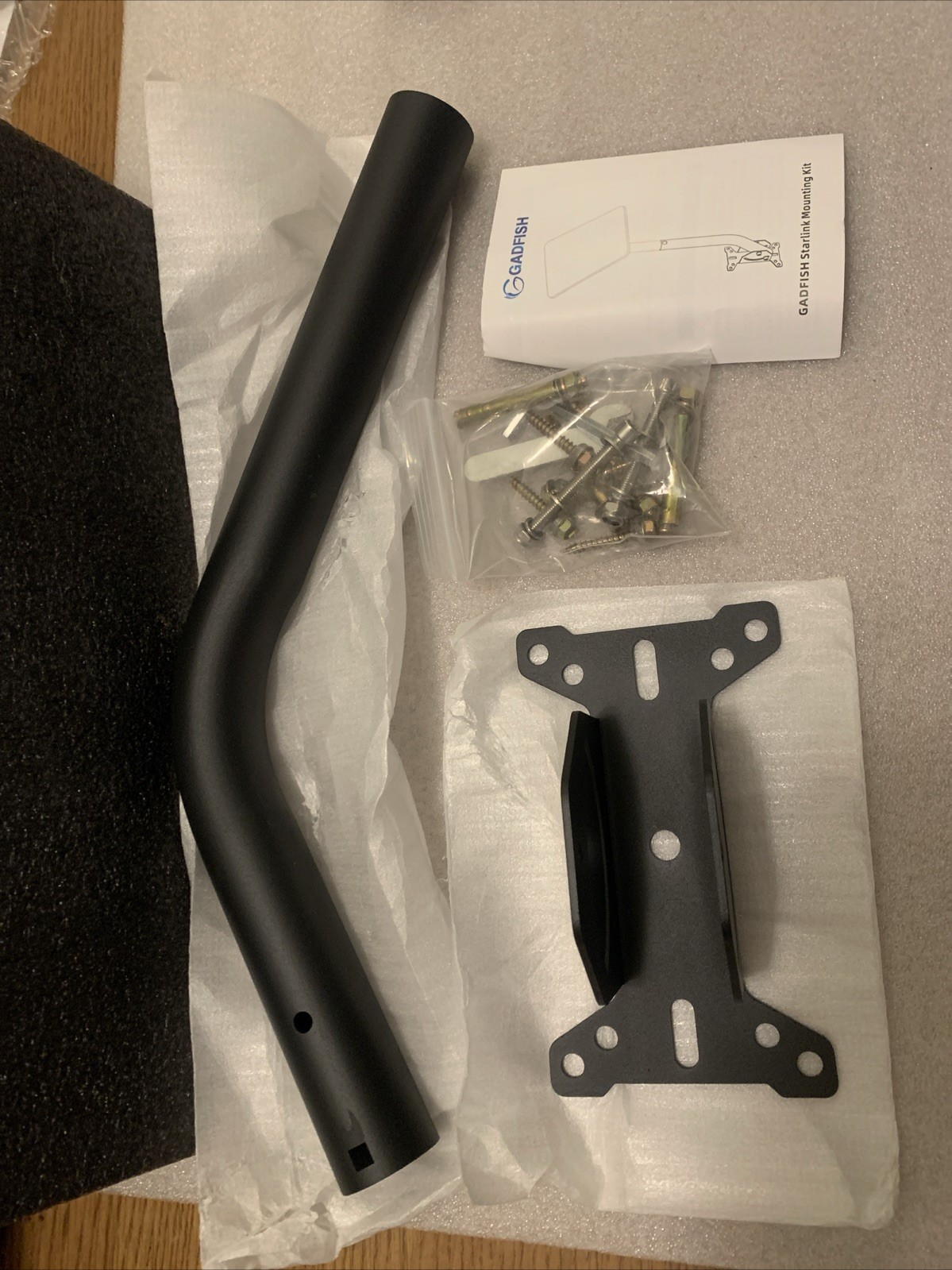 GADFISH Starlink Mounting Kit Gen 2, Compatible with V2 Starlink, Heavy Duty Sta