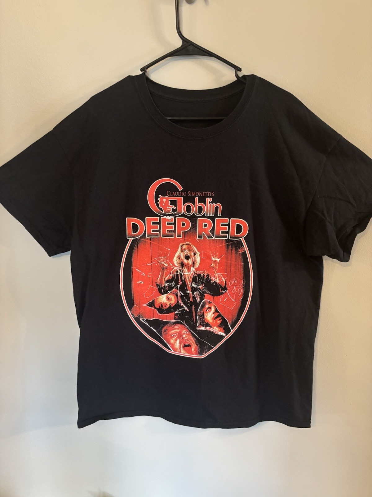 Goblin Deep Red North America Tour 2019 Men's Black Cotton Graphic T-Shirt XL gallery