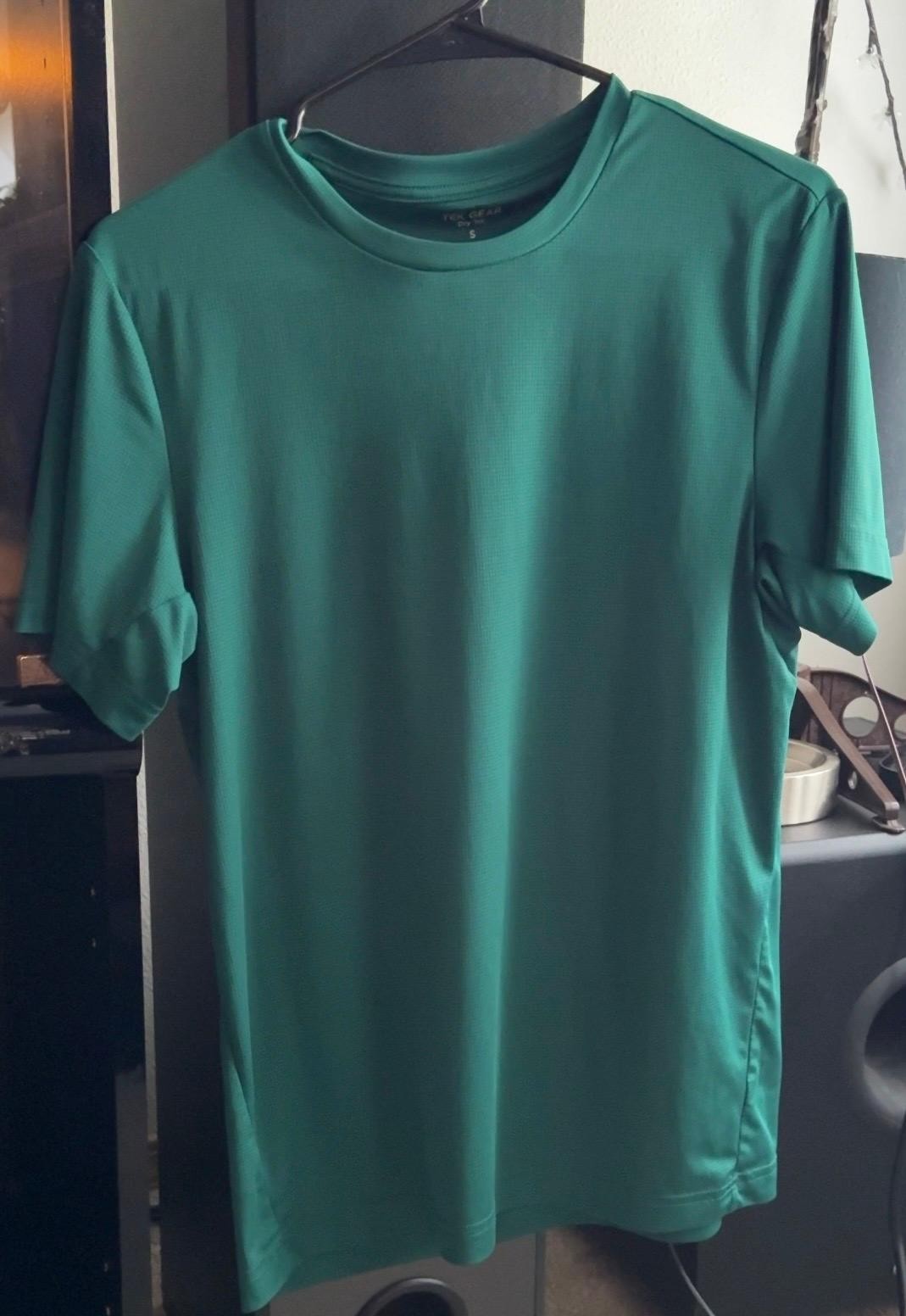 Tek Gear Men's Dry-fit Small Green T-Shirt FREE SHIPPING gallery