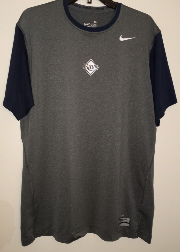 ⚾️Nike Dri-Fit PRO Tampa Bay Rays Short Sleeve T-Shirt Men XL X Large NWOT NEW⚾️