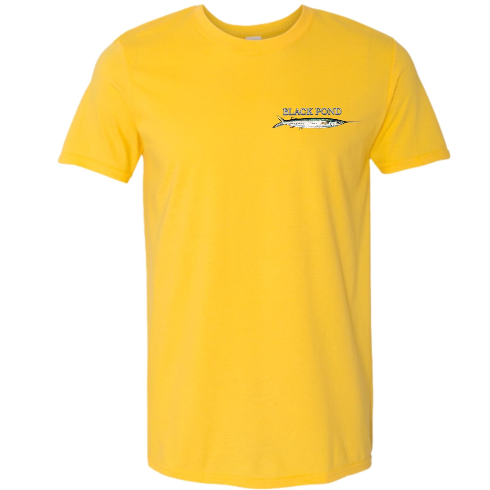 Black Pond Saltwater Series Men's T-shirt Offshore Fishing Flag Mahi Tuna Marlin gallery