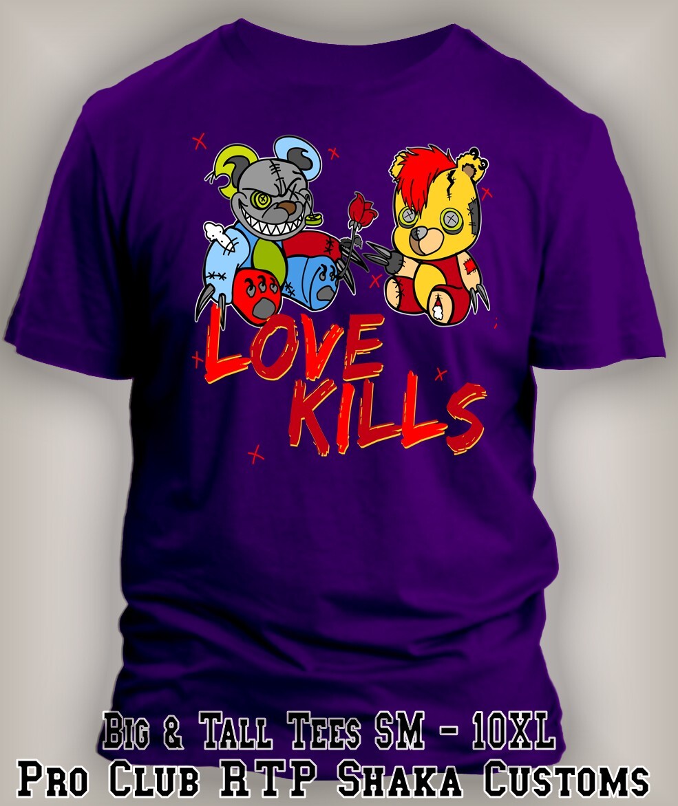 Mens Love Kills Sneaker Tee Shirt To Match J’s Why Not Zer0.4 Big & Tall Sm