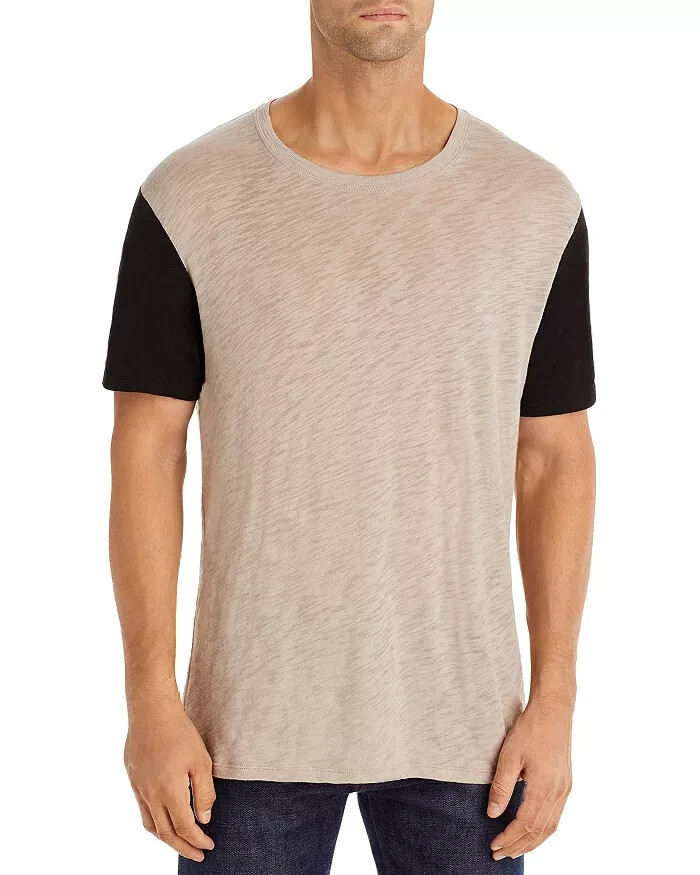 Atm Anthony Thomas Melillo L57238 Color Blocked Short Sleeve Tee Men’s Size M