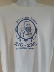 ZIG ZAG ROLLING PAPERS CLASSIC MENS T SHIRT SIZE 2X LARGE NEW