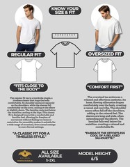 Men’s Inspirational Text Graphic Printed Oversized Black T-Shirt Modern Relaxed