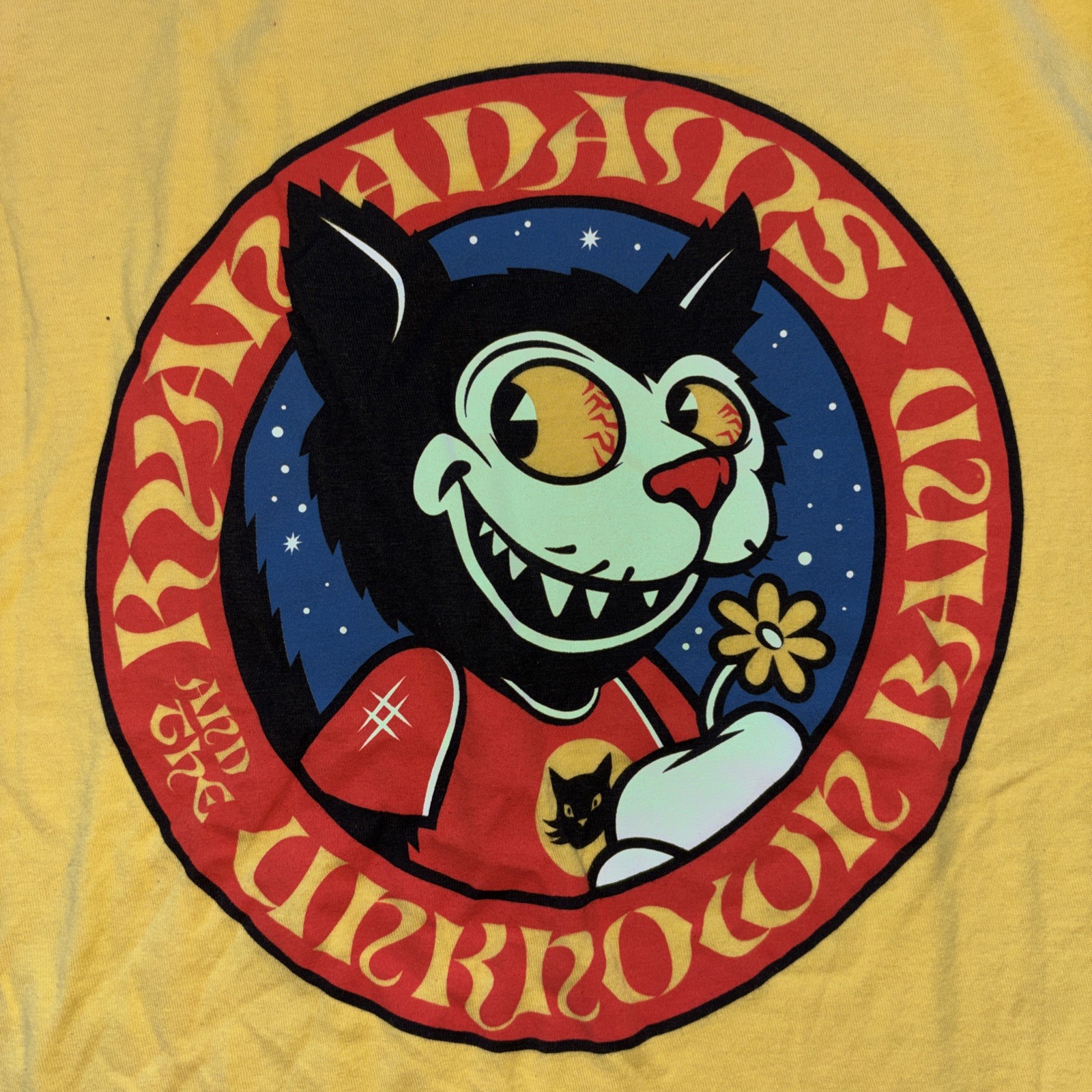 Ryan Adams And The Unknown Band Concert T Shirt Men’s Small Yellow gallery