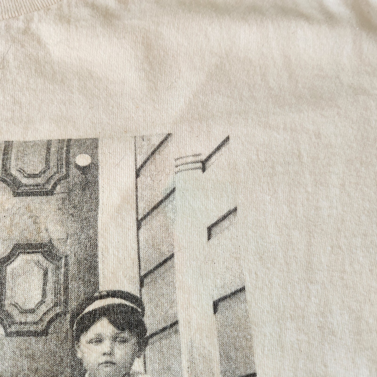 Vintage 90s So Many Toys So Little Time Tshirt Size L Cream White gallery