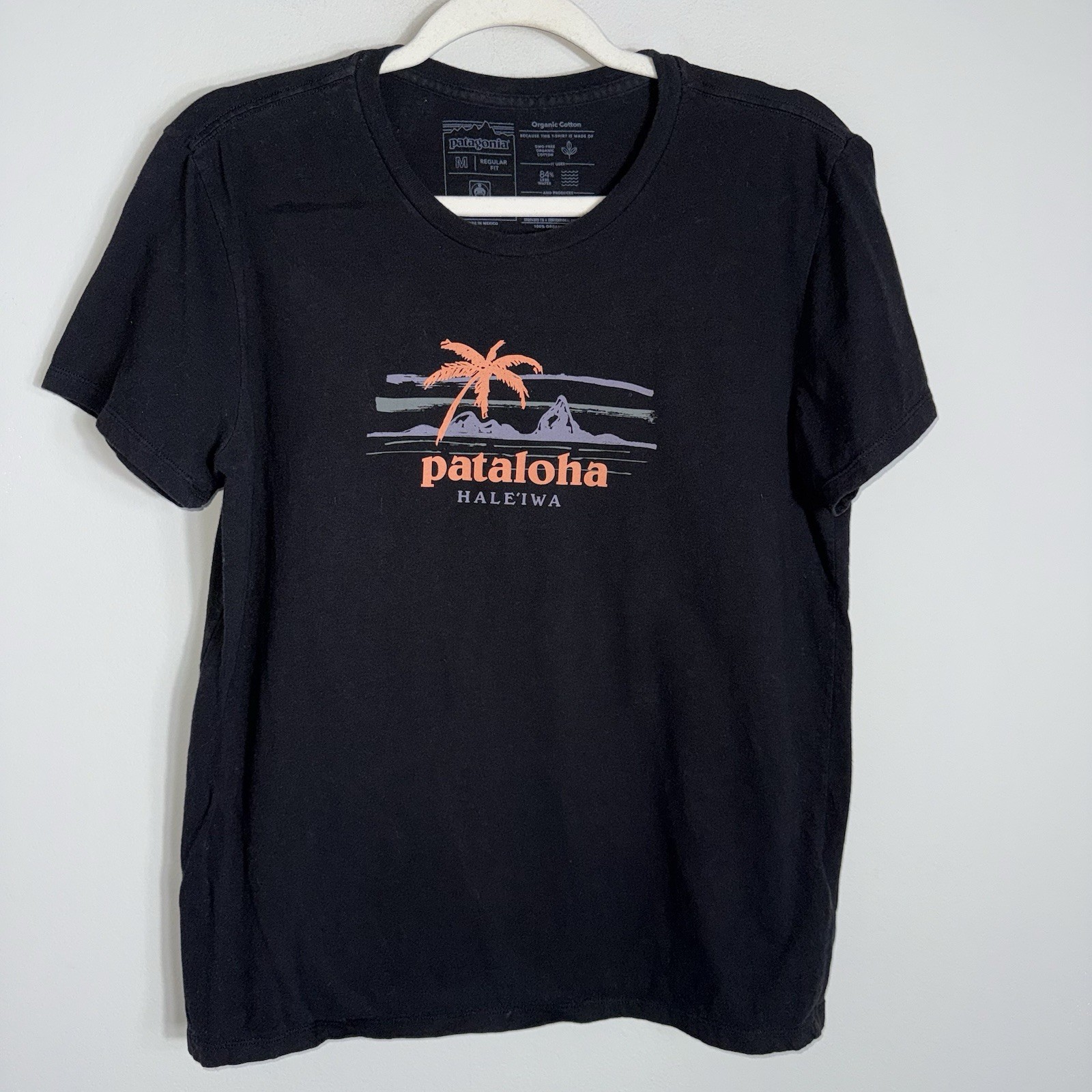 Patagonia Pataloha Short Sleeve T Shirt-Black-Organic Cotton-Medium gallery