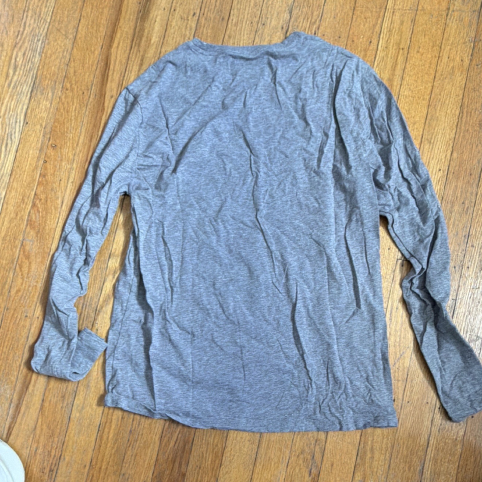 APT.9 Premier Flex Gray Lightweight Men's Long Sleeve T-Shirt M Cotton Spandex gallery