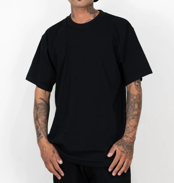 FB COUNTY MENS HEAVY HARD SHORT SLEEVE T SHIRTS HEAVYWEIGHT COTTON TEE SHIRT gallery