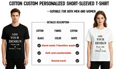 Personalized Custom Name Cat Mom Dad T-Shirt Casual Daily Gift for Cat Parents