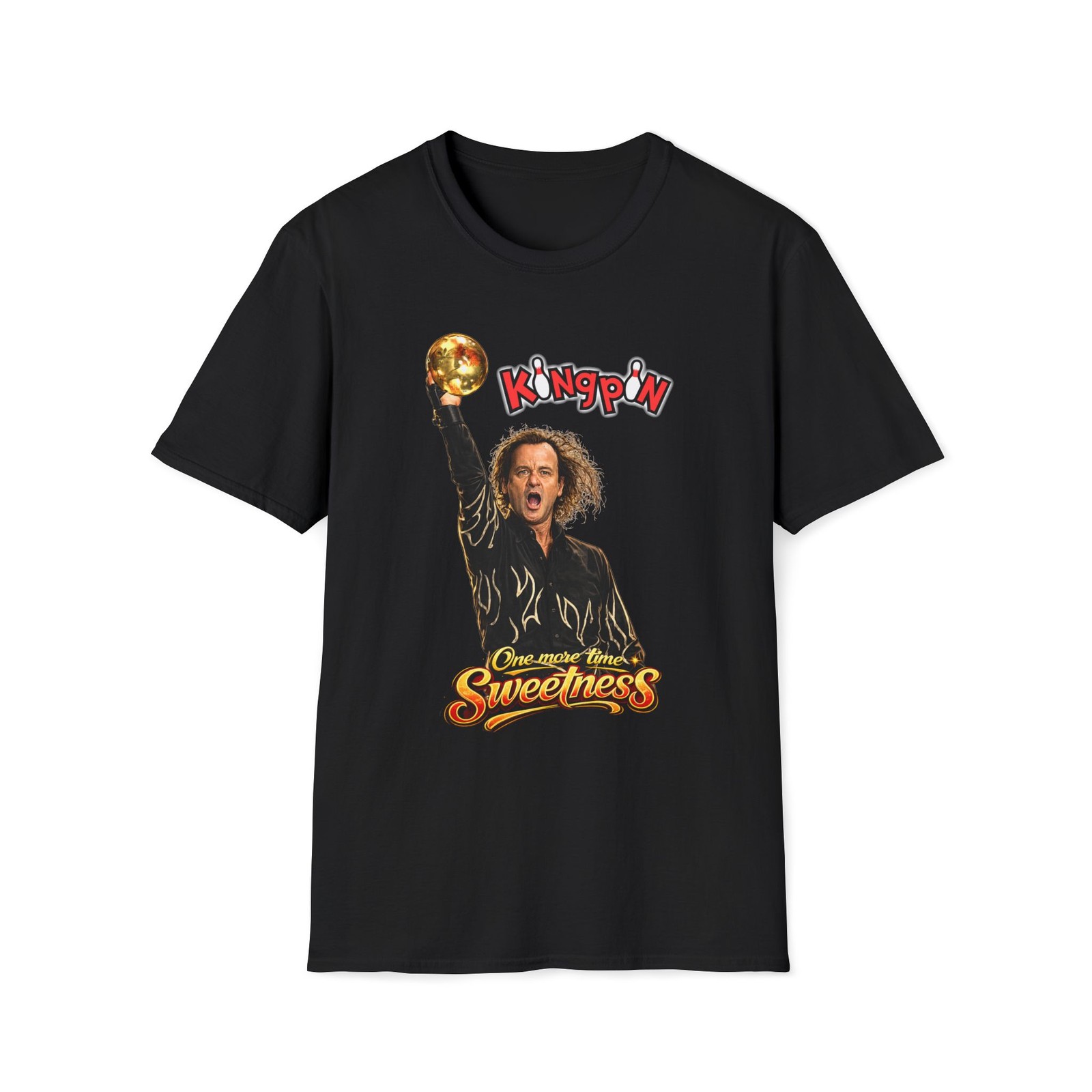 Kingpin Big Ern McCracken T-Shirt – Classic 90s Bowling Comedy Tee gallery
