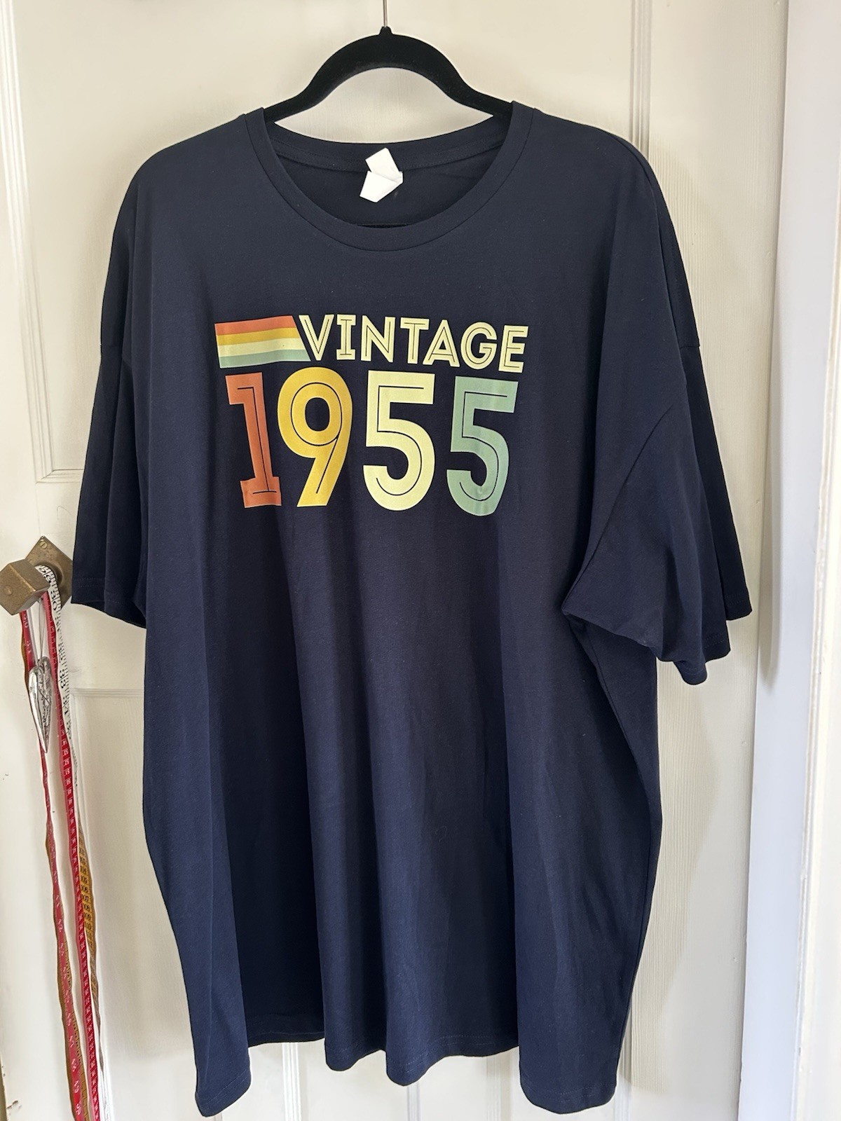 UNEEK UNISEX T SHIRT NAVY ‘VINTAGE 1955’ LOGO SIZE 3XL SHORT SLEEVE