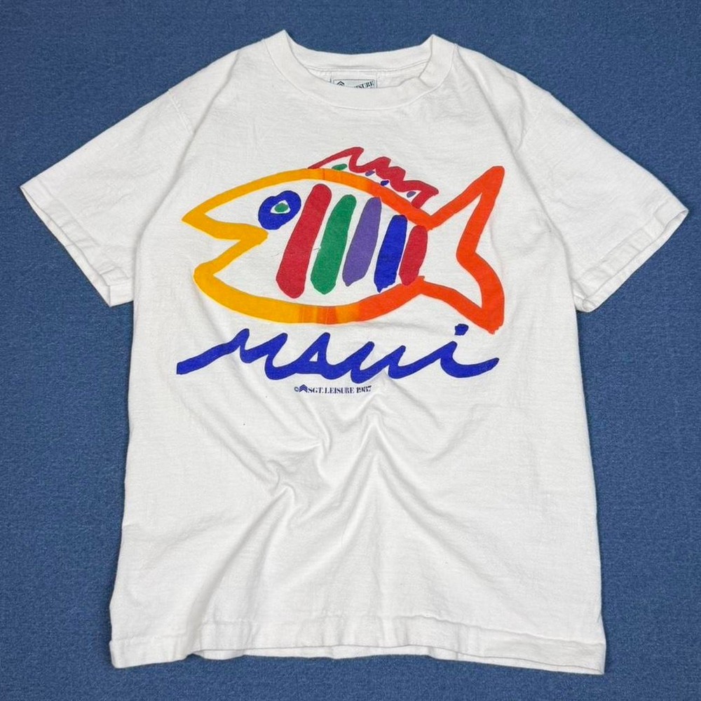 Sgt leisure maui fish tee